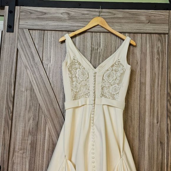 Sweetheart x BHLDN Bridal Wedding Dress White - Picture 12 of 16